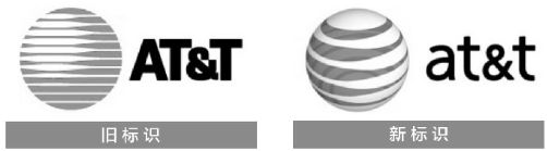 图1.3 旧AT&T和新AT&T的公司标识